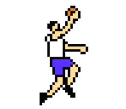 Dot Graffiti(basketball) sticker #4115745