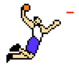 Dot Graffiti(basketball) sticker #4115746