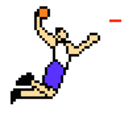 Dot Graffiti(basketball) sticker #4115746