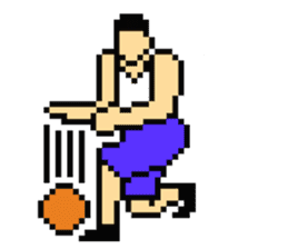 Dot Graffiti(basketball) sticker #4115750