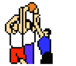 Dot Graffiti(basketball) sticker #4115754