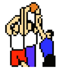 Dot Graffiti(basketball) sticker #4115754