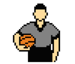 Dot Graffiti(basketball) sticker #4115755