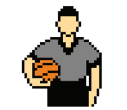 Dot Graffiti(basketball) sticker #4115755