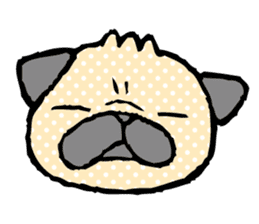 A pug's Life sticker #4116095
