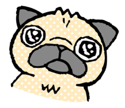 A pug's Life sticker #4116098