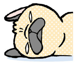 A pug's Life sticker #4116099