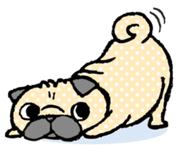 A pug's Life sticker #4116104