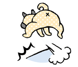 A pug's Life sticker #4116109