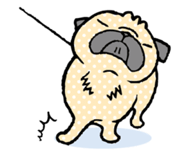 A pug's Life sticker #4116112