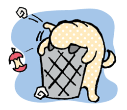 A pug's Life sticker #4116121