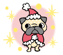 A pug's Life sticker #4116124