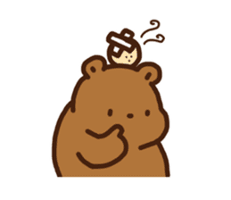 Bear upset sticker #4116206
