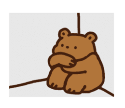 Bear upset sticker #4116207