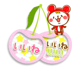 Fluffy felt stickers 2 sticker #4116210