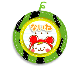 Fluffy felt stickers 2 sticker #4116236