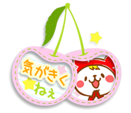 Fluffy felt stickers 2 sticker #4116245