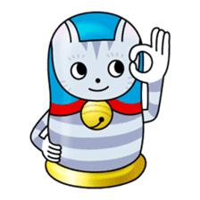 cat matryoshka sticker #4117848