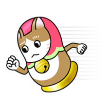 cat matryoshka sticker #4117863