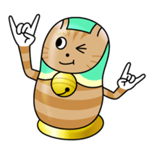 cat matryoshka sticker #4117874