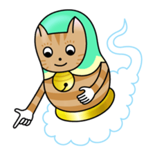 cat matryoshka sticker #4117877