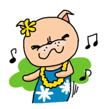 Go with Aloha!! sticker #4117926