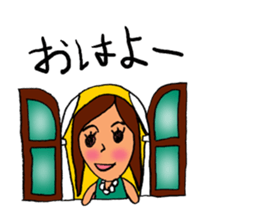 POND GIRL sticker #4117928