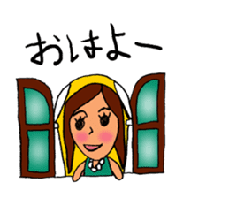 POND GIRL sticker #4117928