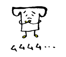 bread and his frends sticker #4118086