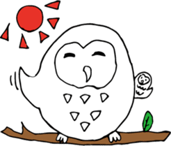 I owl sticker #4118120