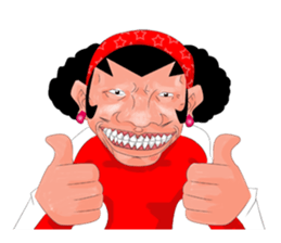 Page provocative ha ha. sticker #4118972