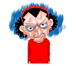 Page provocative ha ha. sticker #4118974