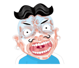 Page provocative ha ha. sticker #4118994