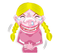 Page provocative ha ha. sticker #4119000