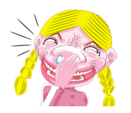 Page provocative ha ha. sticker #4119001