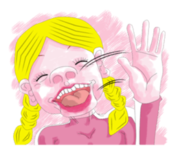 Page provocative ha ha. sticker #4119007