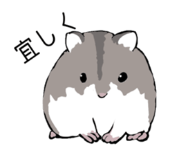 The hamster!! sticker #4119212