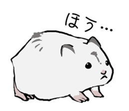 The hamster!! sticker #4119238