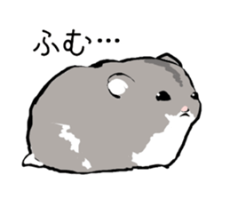 The hamster!! sticker #4119240