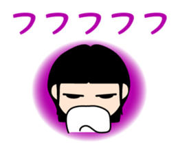 The Ghost girlfriend. sticker #4119393