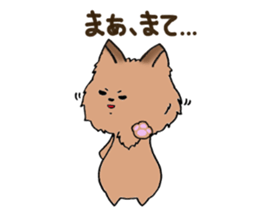 Yorkshire terrier of my home sticker #4119903