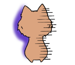 Yorkshire terrier of my home sticker #4119914