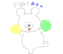 kumama of the pastel color sticker #4120048
