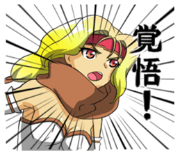 Battle Girl sticker #4120283