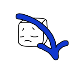 OK tofu SORRY tofu sticker #4120411