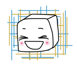 OK tofu SORRY tofu sticker #4120427