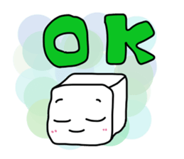 OK tofu SORRY tofu sticker #4120428