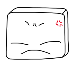 OK tofu SORRY tofu sticker #4120434