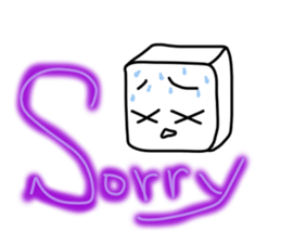 OK tofu SORRY tofu sticker #4120445