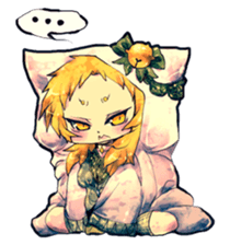 Fairy-tale girls in fantasy world sticker #4120490